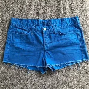 J Brand Cutoff Blue Shorts!
